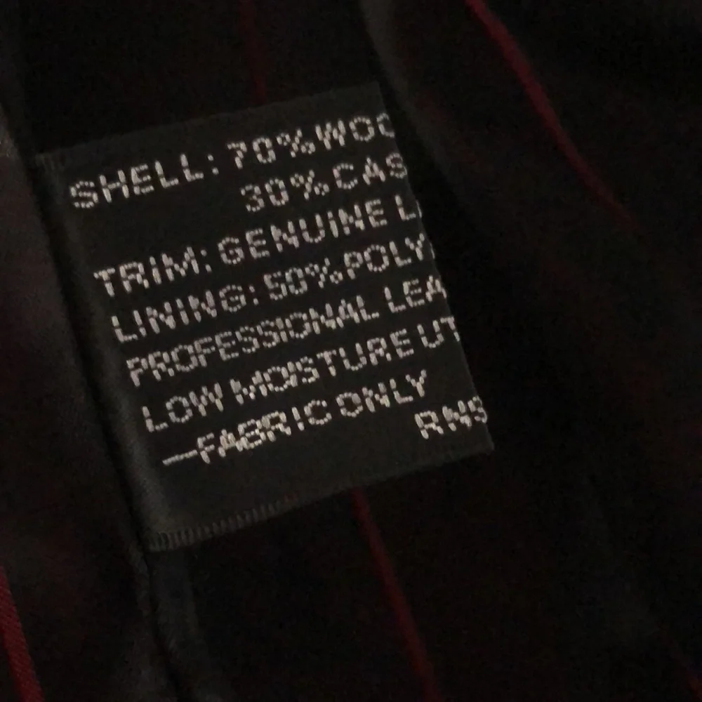 ANDRE LANZINO Wool coat